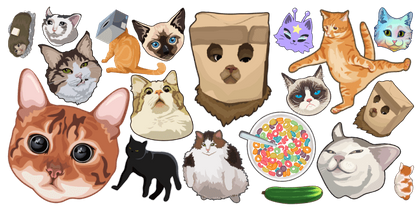 Funny Cats collection