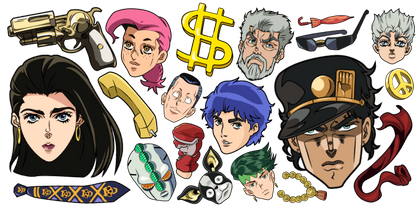 JoJo's Bizarre Adventure collection