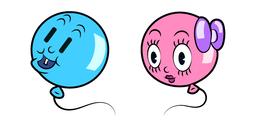 Cuphead Balloons Cursor