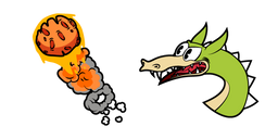 Cuphead Grim Matchstick Cursor