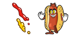 Cuphead Hot Dog Cursor