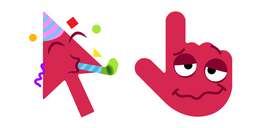 Cursoji - Partying Cursor
