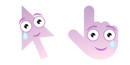 Cursoji - Smiling Face with Tear Cursor