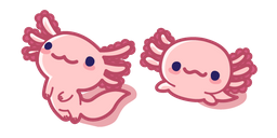 Cute Axolotl Curseur