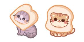 Cute Bread Cats Cursor