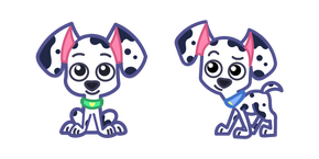 Cute Dalmatian Puppy Cursor