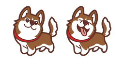 Cute Husky Cursor