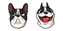 Cute French Bulldog Dog Cursor