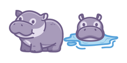 Cute Hippo Cursor