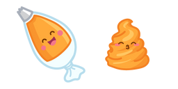 Cute Pastry Bag and Cream Cursor