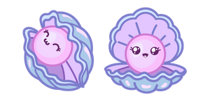 Cute Shell and Pearl Cursor