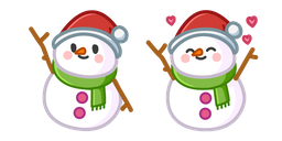 Cute Snowman Cursor