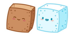 Cute Sugar Cubes Cursor