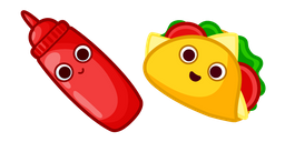 Cute Taco and Sauce Cursor