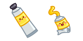Cute Paint Tube Cursor