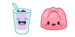 Cute Yogurt and Jelly Cursor