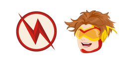 Young Justice Impulse Cursor