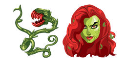 Poison Ivy and Mutant Flower Cursor
