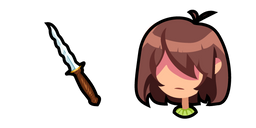 Deltarune Kris and Knife Cursor
