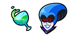 Deltarune Queen and Chalice Cursor