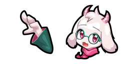 Deltarune White Ralsei Cursor