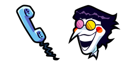 Deltarune Spamton and Phone Cursor