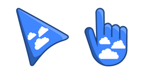 Blue Clouds Cursor