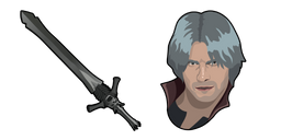 Devil May Cry 5 Dante Rebellion Sword Cursor