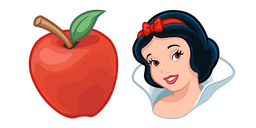 Snow White and Poisoned Apple Cursor
