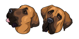 Great Dane Dog Cursor