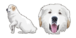 Great Pyrenees Dog Cursor