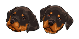 Rottweiler Puppy Cursor