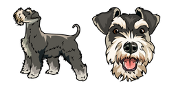 Schnauzer Dog Cursor