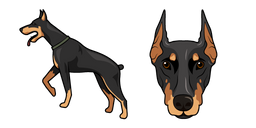 Doberman Dog Cursor