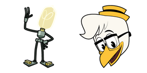 Курсор Утиные Истории Винт Разболтайло и Вольтик