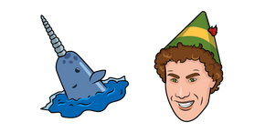 Курсор Elf and Mr Narwhal