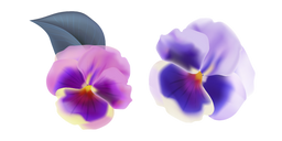 Purple Pansy Cursor