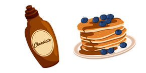 Pancakes and Syrup Cursor