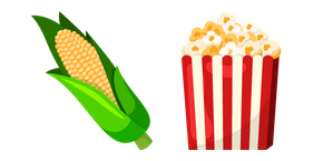 Popcorn and Corn cursor