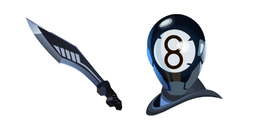 Fortnite 8-Ball vs Scratch Skin Bank Shots Cursor