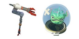 Fortnite Leviathan Skin Eva Pickaxe Cursor