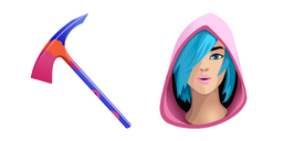 Fortnite Iris Skin Pop Axe Cursor
