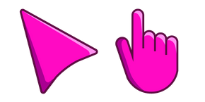 Fuchsia Cursor