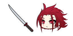 Gacha Life Damian and Sword Cursor