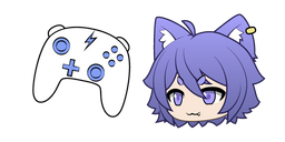 Gacha Life Inxanity and Game Controller Cursor
