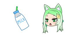 Gacha Life Serenity and Milk Cursor