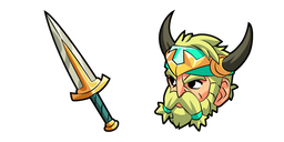 Brawlhalla Bödvar and Sword Cursor