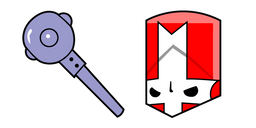 Castle Crashers Red Knight Cursor