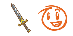 Draw a Stickman Alex and Sword Cursor