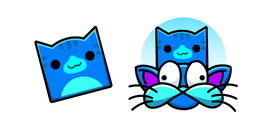 Geometry Dash Cube 98 and UFO 22 Cursor